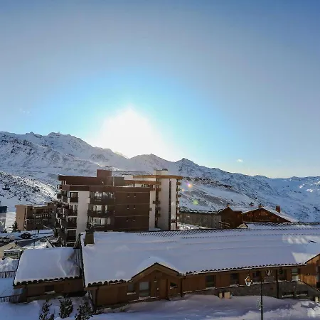 Apartament Renove 6 Pers, 34m² + Veranda, Plein Sud, Val Thorens, Acces Pistes Et Commerces - Fr-1-637-5 *